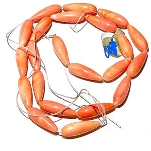 16” Strand of Pink Coral Beads